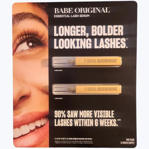 New Babe Lash Essential Lash serum - 6 Month Supply New & Sealed Great V… - Picture 1 of 3
